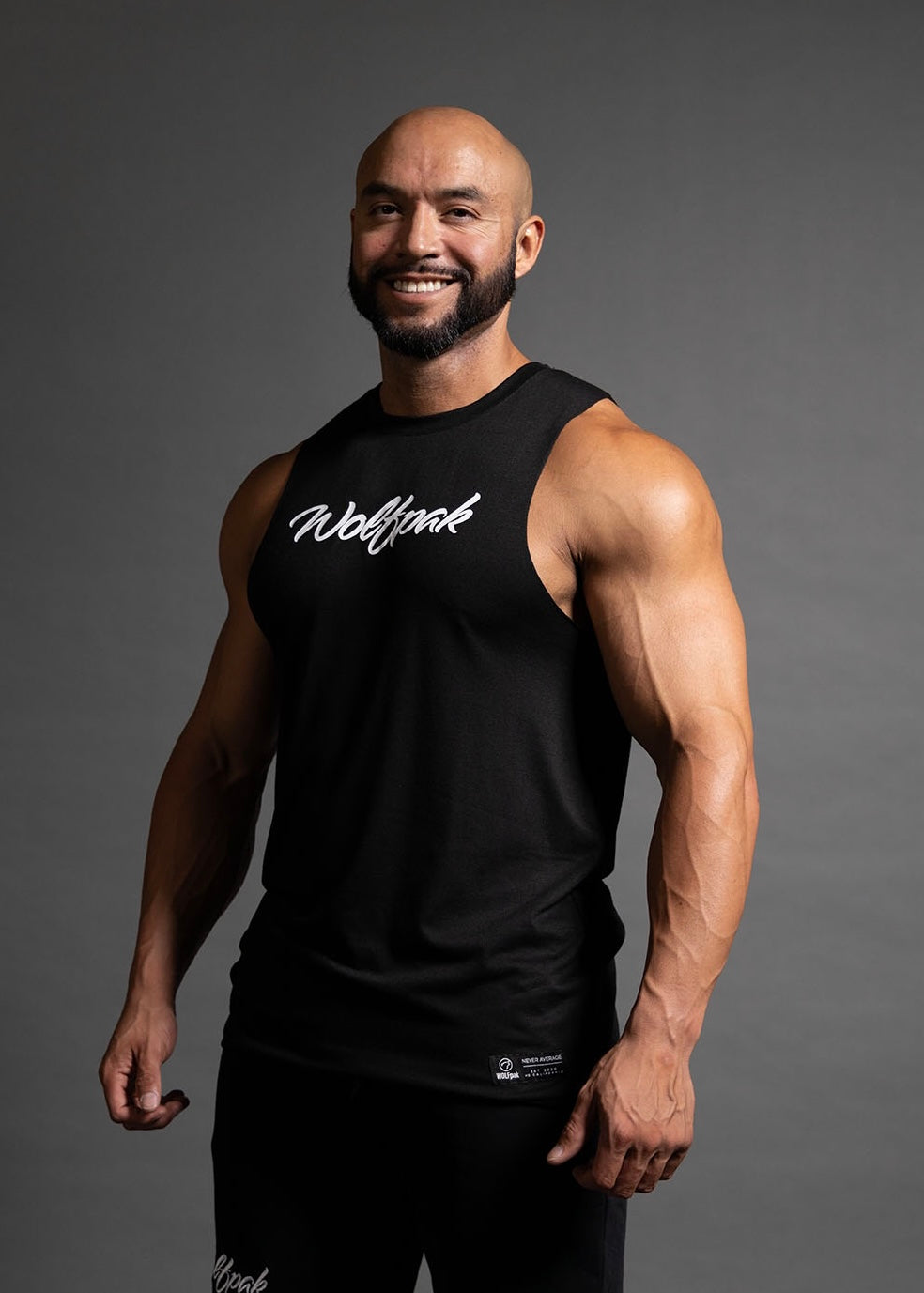 Men's Script Tank - Image 2
