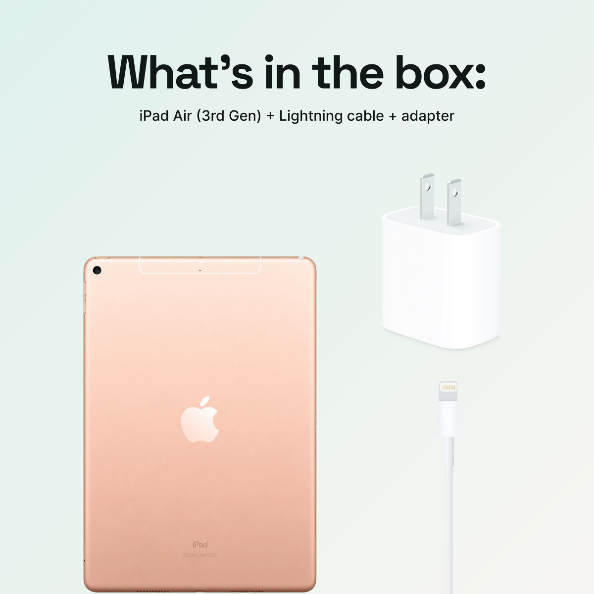 iPad Air 10.5" (3rd Gen, 2019) 256GB - Gold (Wi-Fi + Cellular) - Image 5