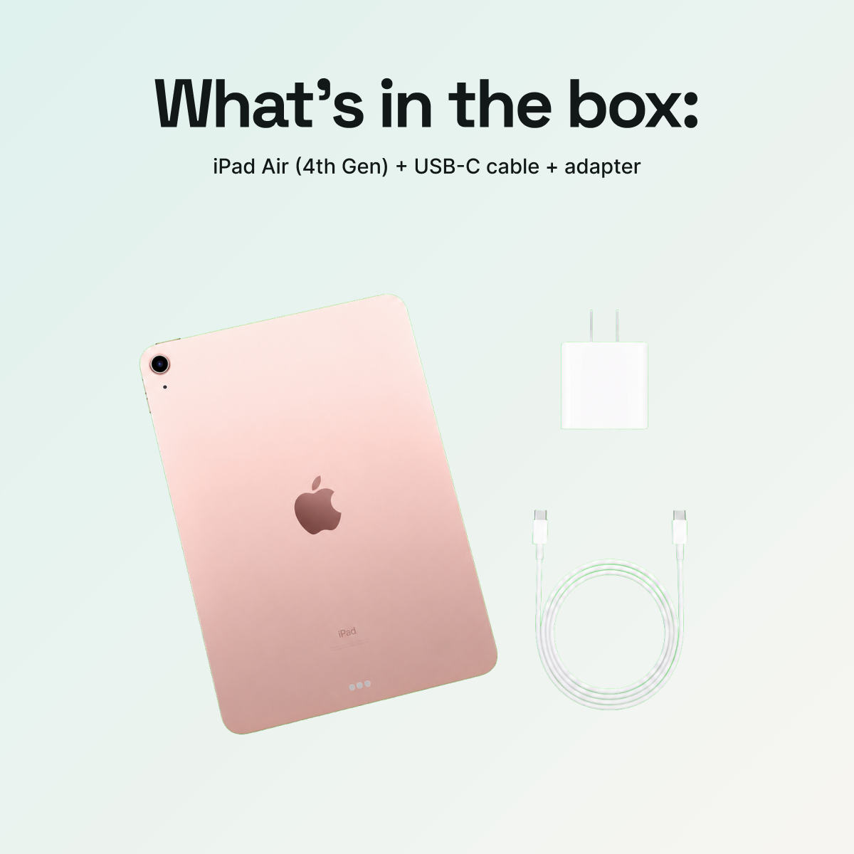 iPad Air 10.9" (4th Gen, 2020) 64GB - Rose Gold (Wi-Fi + Cellular) - Image 4