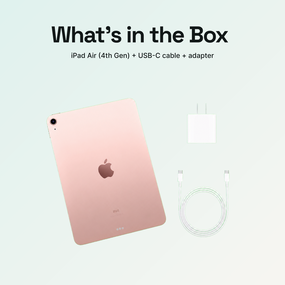 iPad Air 10.9" (4th Gen, 2020) 64GB - Rose Gold (Wi-Fi) - Image 4