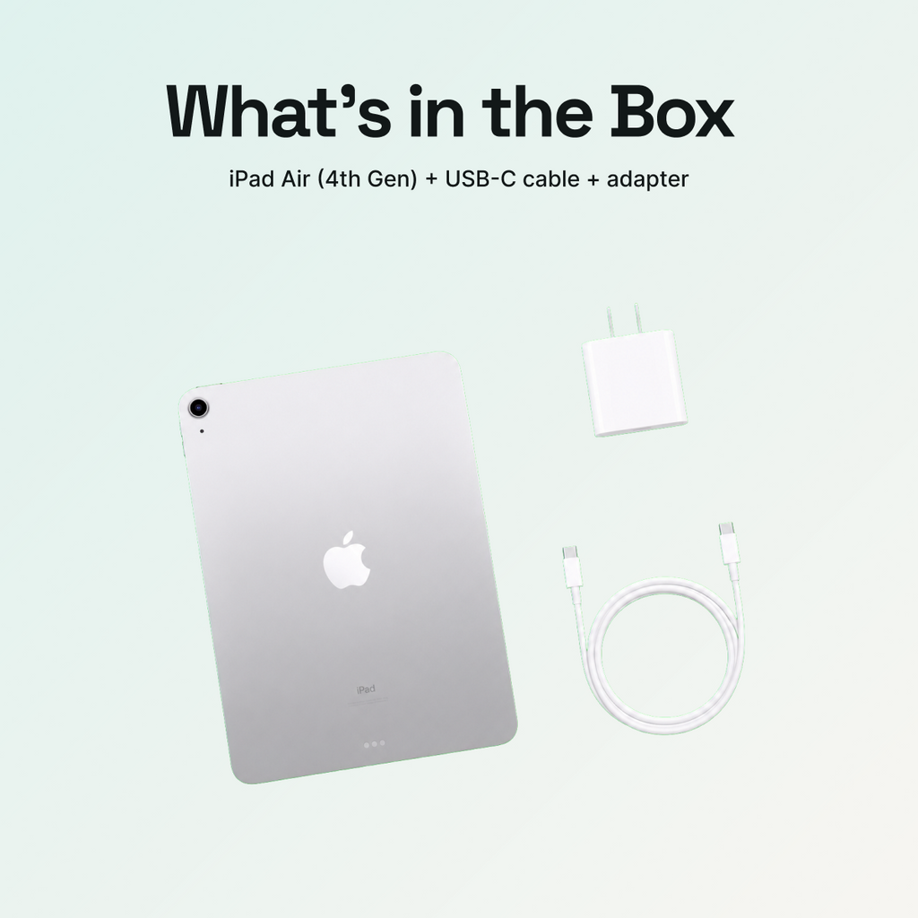 iPad Air 10.9" (4th Gen, 2020) 256GB - Silver (Wi-Fi) - Image 4