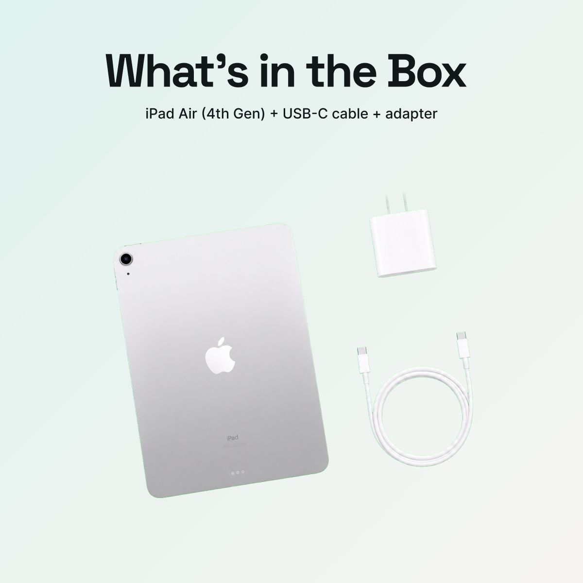 iPad Air 10.9" (4th Gen, 2020) 256GB - Silver (Wi-Fi) - Image 4