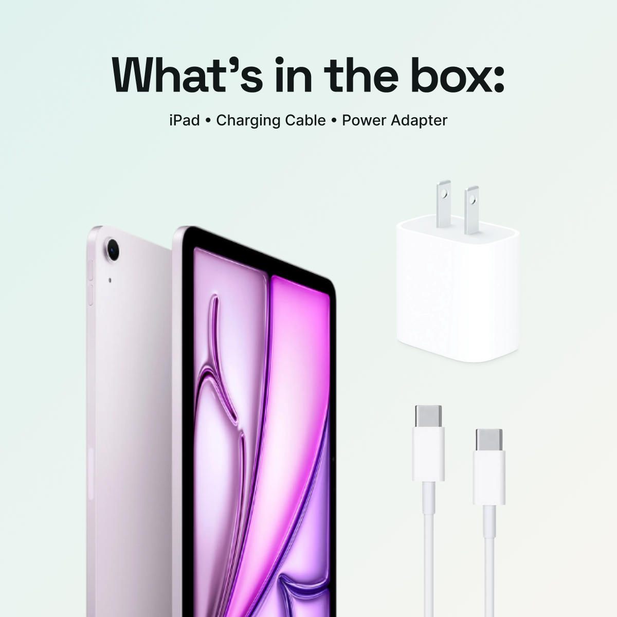 iPad Air 11" (M3, 2025) 128GB - Purple (Wi-Fi) - Image 4