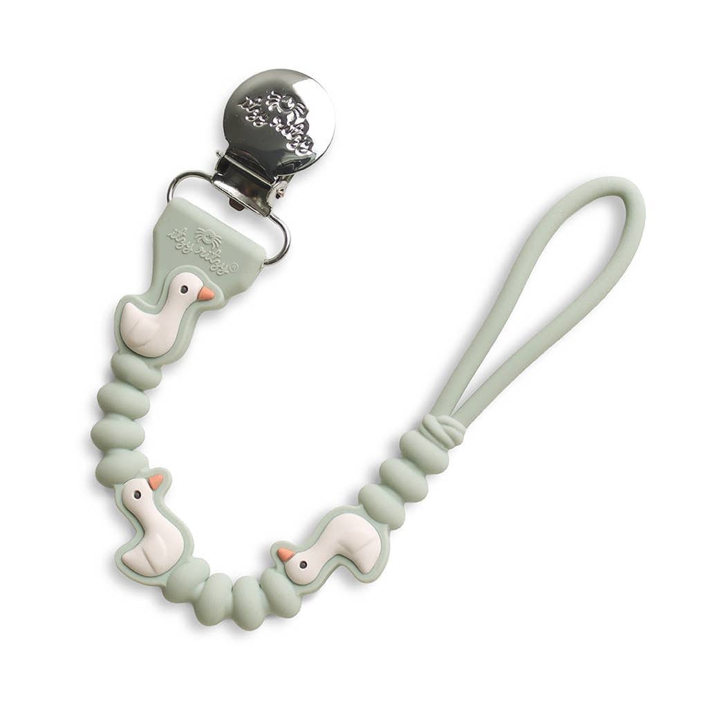 Itzy Ritzy Paci Strap Plus - Goose