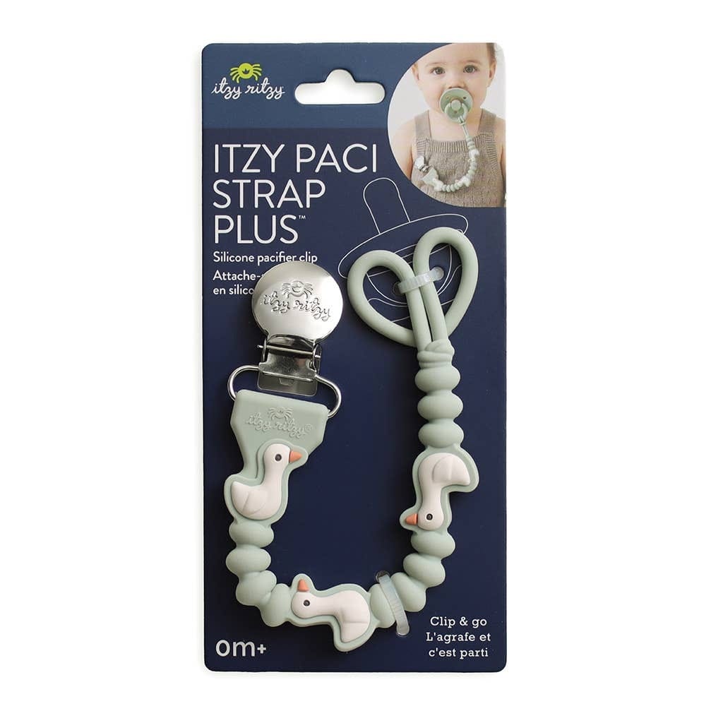 Itzy Ritzy Paci Strap Plus - Goose - Image 4
