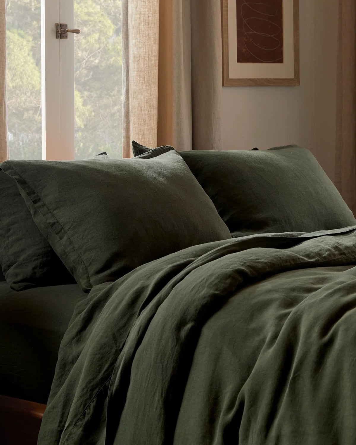 Linen Bundle - Evergreen F/Q - Image 2