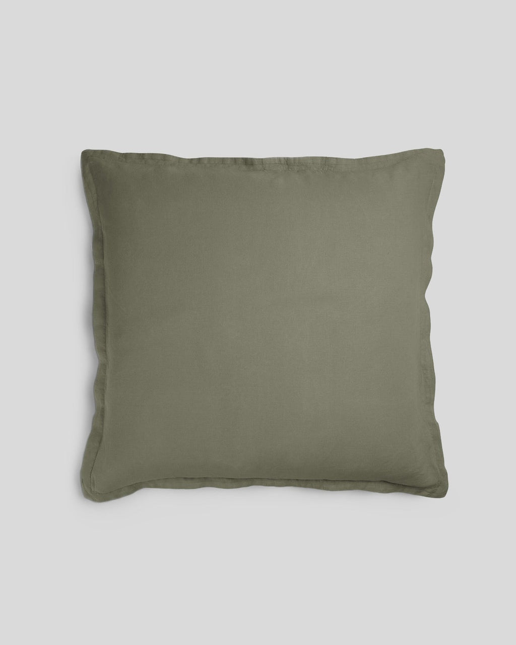 Linen Euro Sham (Moss)