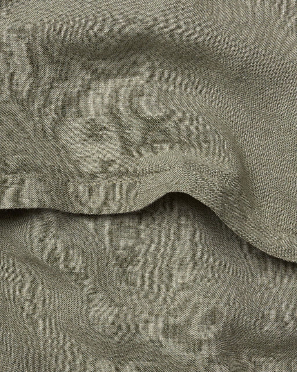 Linen Euro Sham (Moss) - Image 3