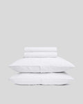 Linen Sheet Set - White K/CK