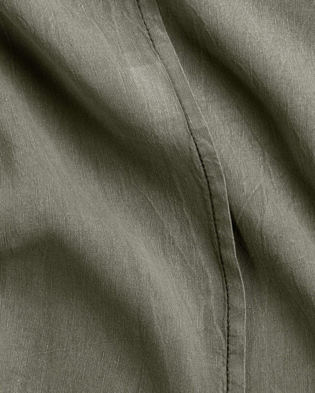 Linen Tencel Sham Set - FINAL SALE (Moss) - Image 3