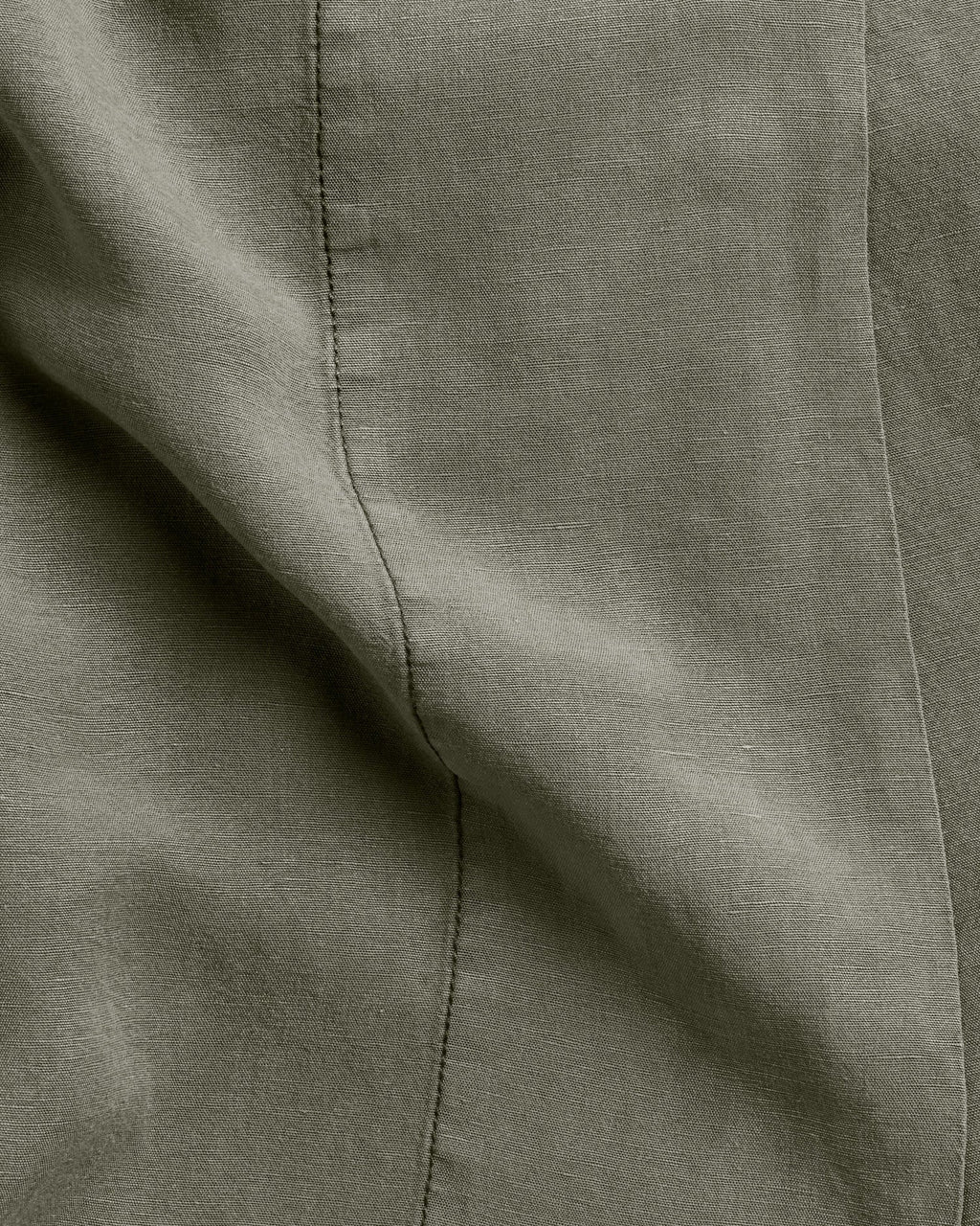 Linen Tencel Top Sheet - FINAL SALE (Moss) - Image 3