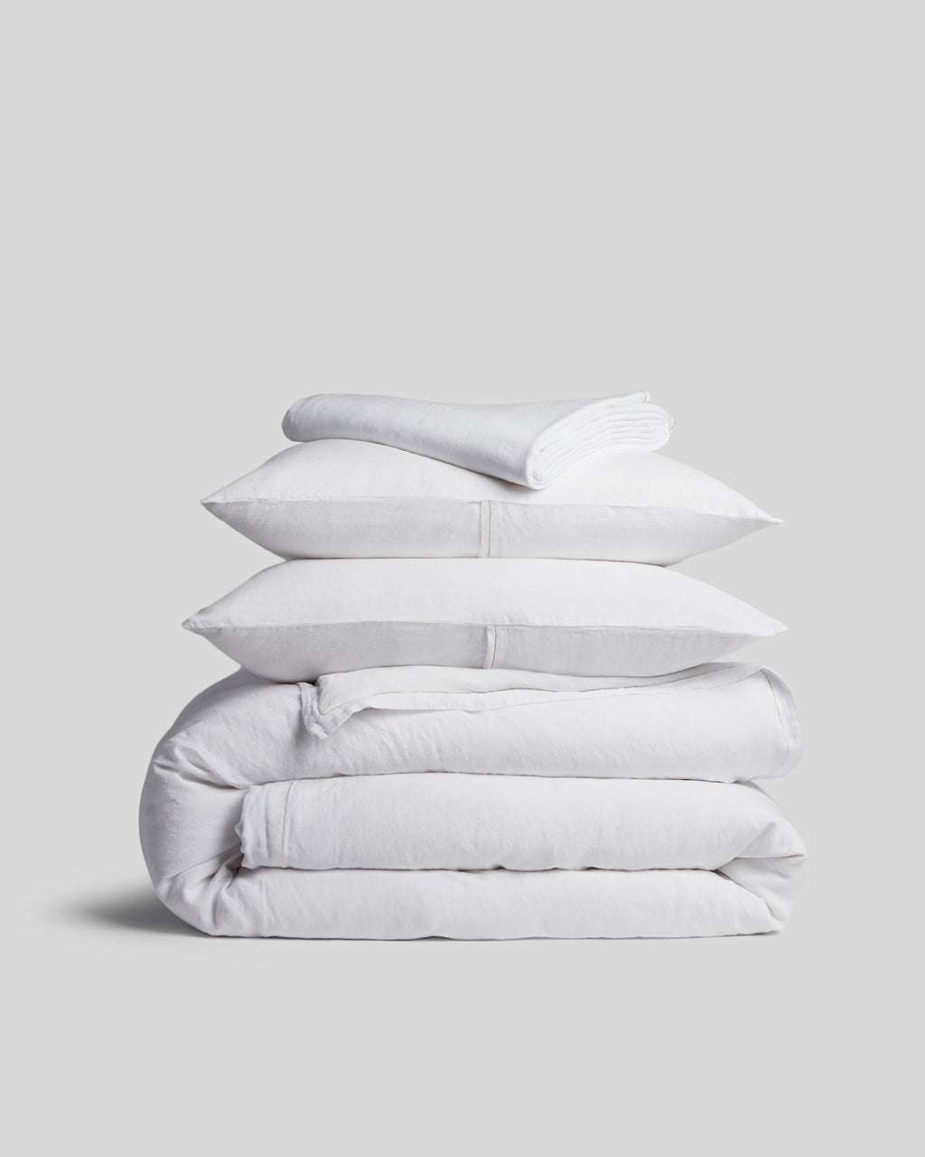 Linen Tencel Venice Set - White F/Q