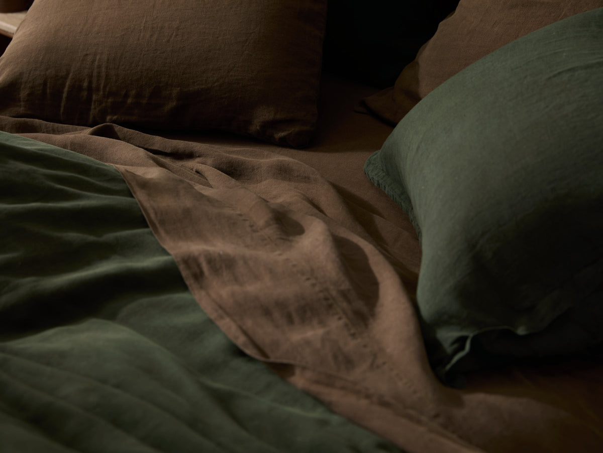 Linen Top Sheet - Java - Image 2