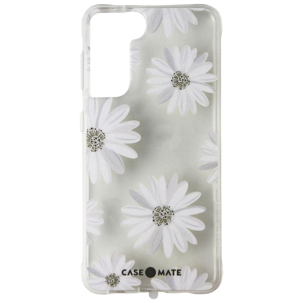 Case-Mate Prints Hardshell Case for Samsung Galaxy S21 5G - Glitter Daisies - New - Image 2