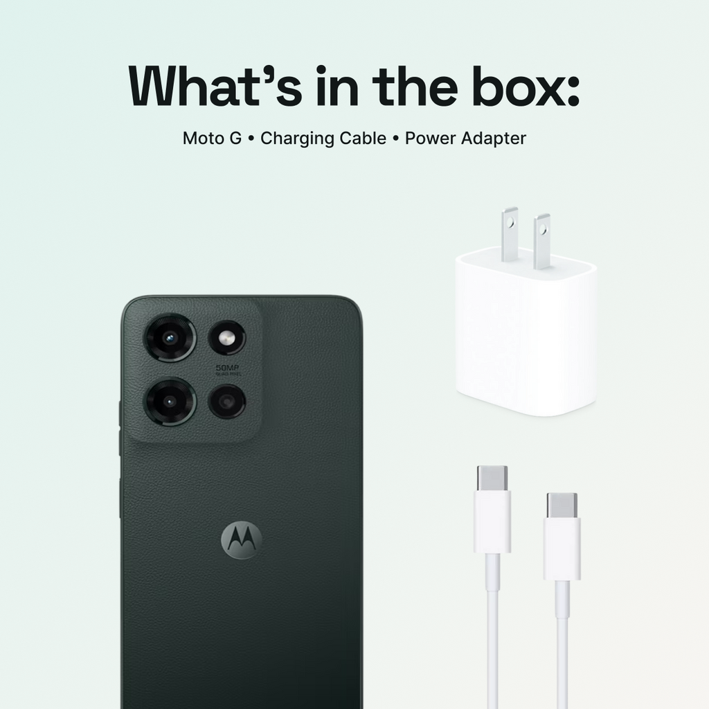 Motorola G 5G 128GB (2025) - Forest Gray (Unlocked) - Image 4