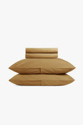 Brushed Cotton Bed Set - FINAL SALE (Ochre)