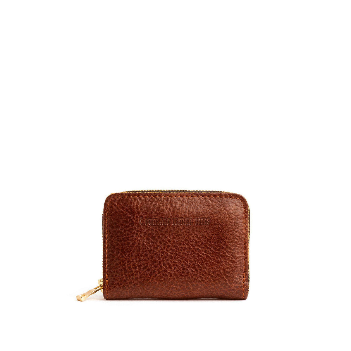'Almost Perfect' Small Zip Wallet - Nutmeg