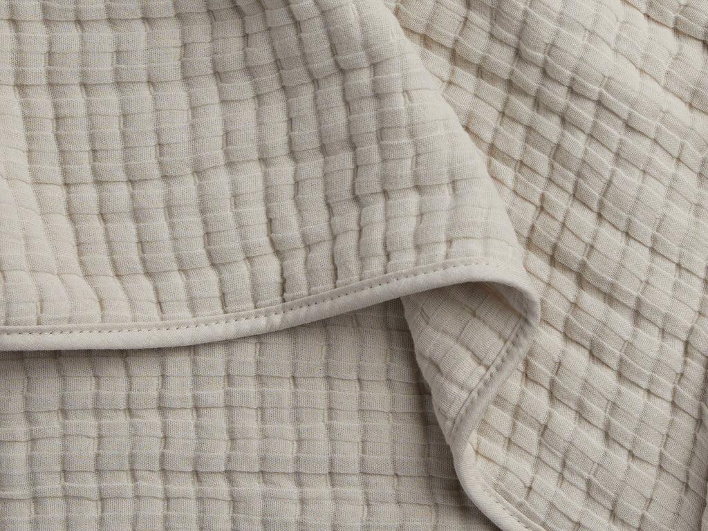 Organic Air Cotton Toddler Quilt (Bone) - Image 2