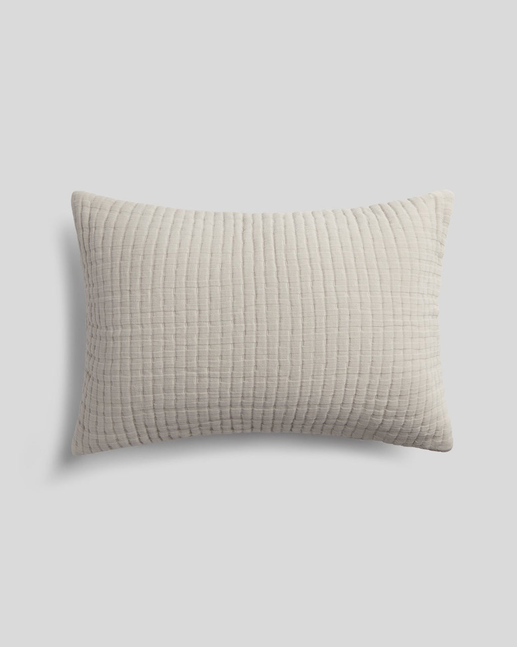 Organic Air Cotton Mini Sham (Bone)