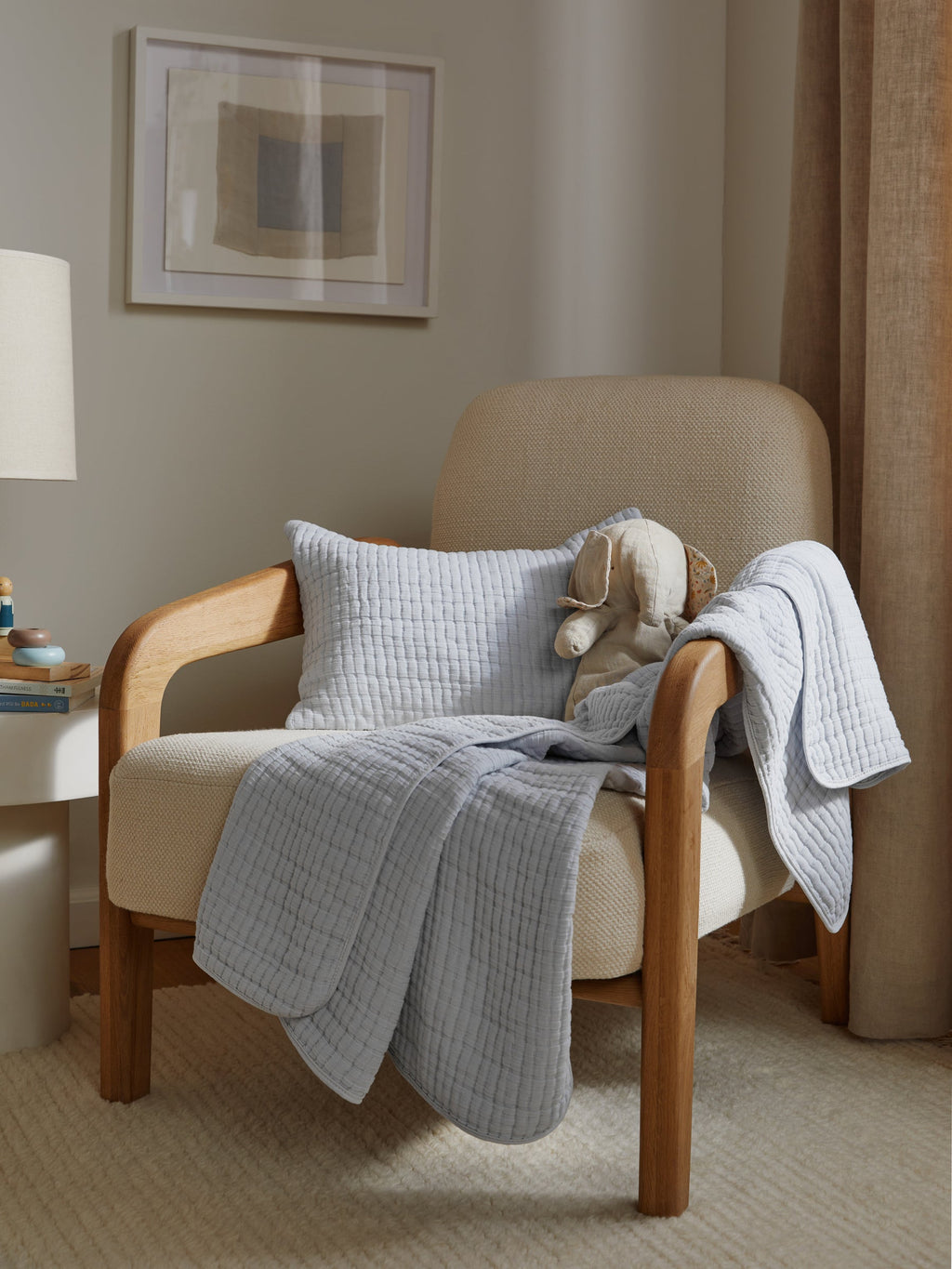 Organic Air Cotton Mini Sham (Bone) - Image 4