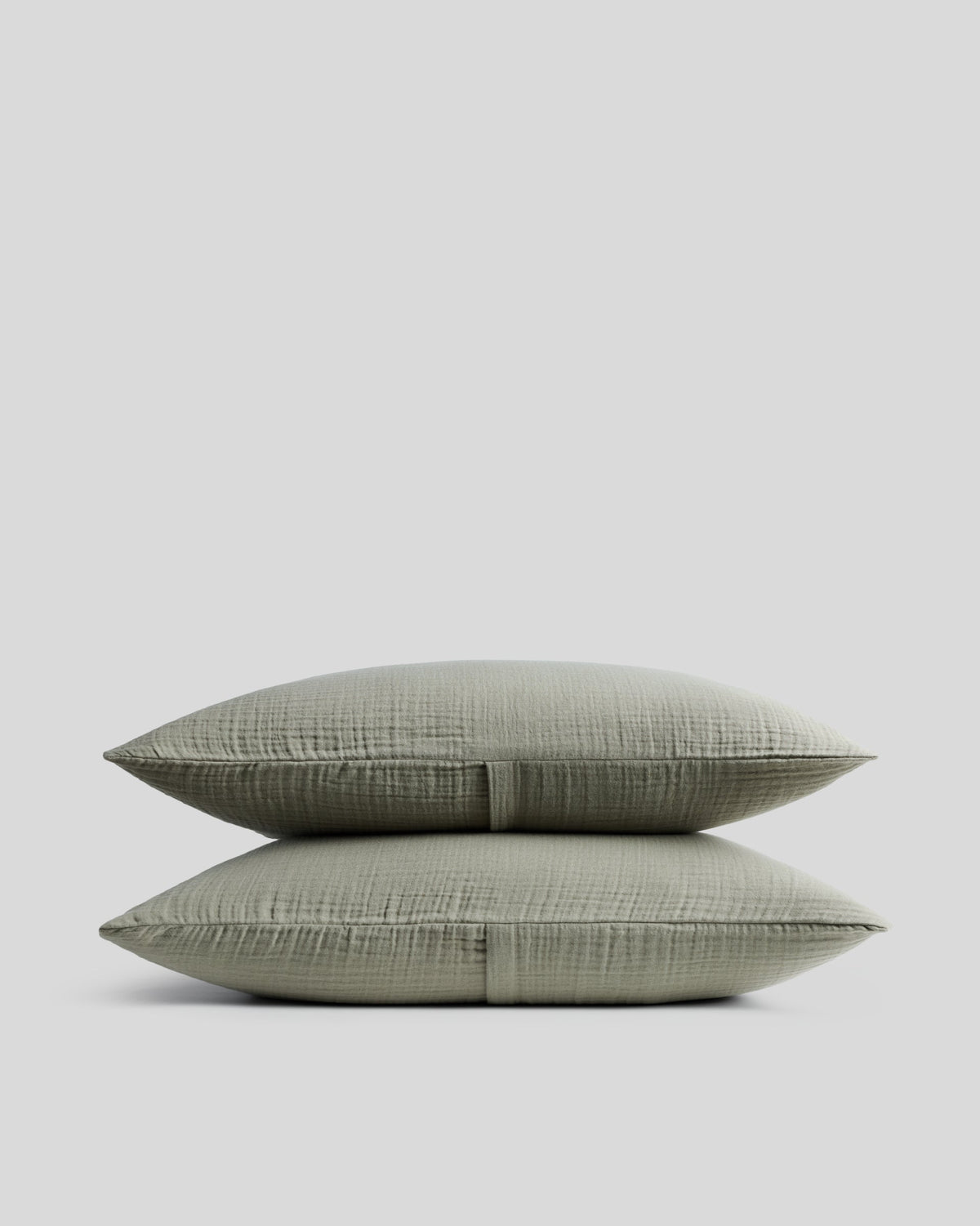 Organic Cloud Cotton Sham Set (Moss)