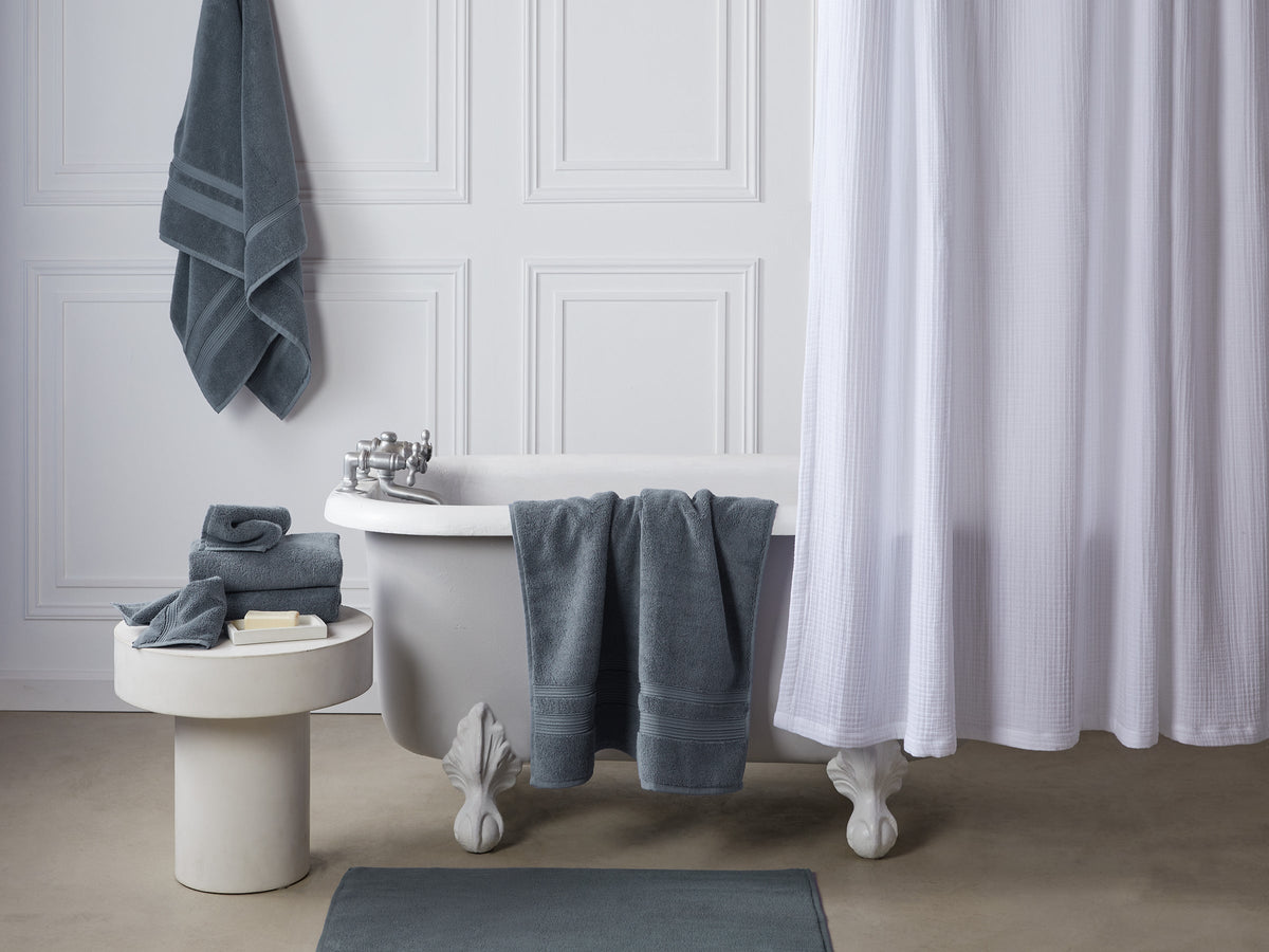 4+4 Classic Turkish Cotton Bath Bundle - Dusk - Image 2