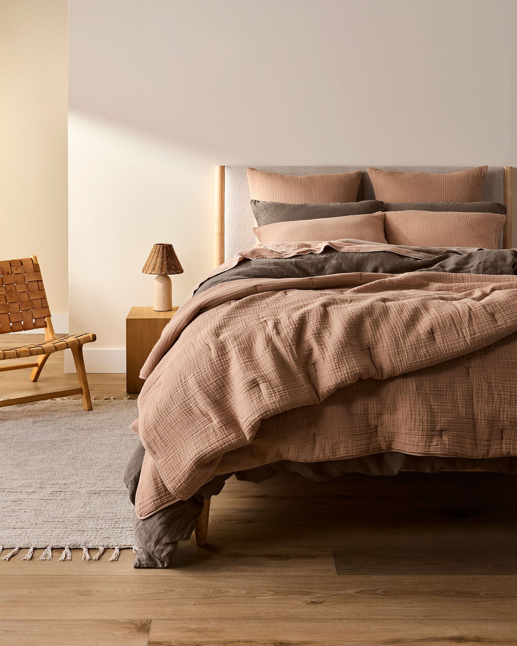 Organic Cloud Cotton Euro Sham (Adobe) - Image 4