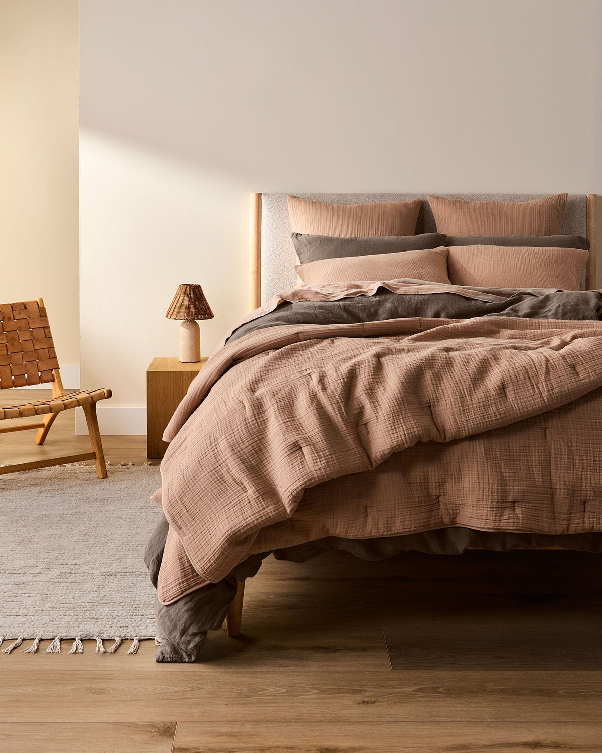 Organic Cloud Cotton Euro Sham (Adobe) - Image 4