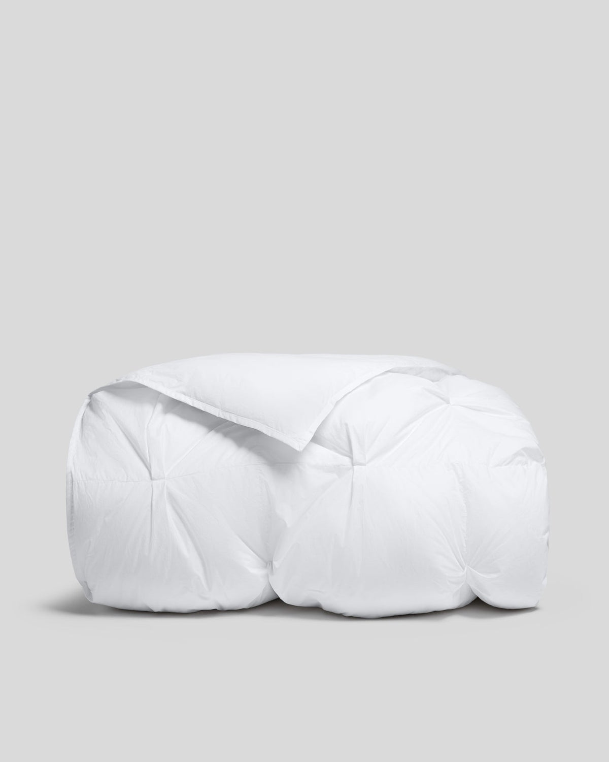 Organic Cotton Puff Comforter (White)