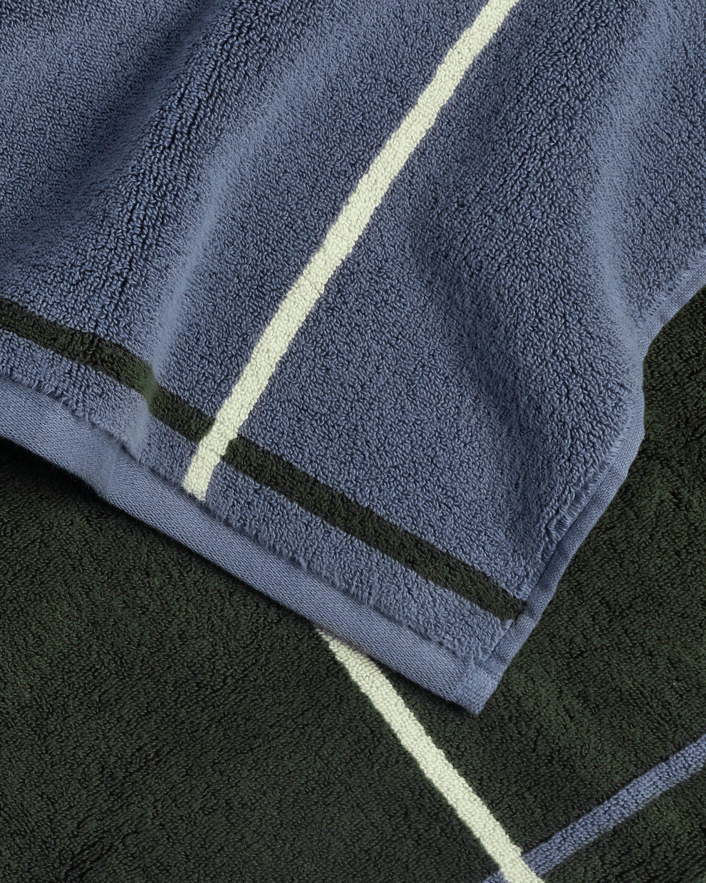 6+6 Organic Plush Bath Bundle - Dusk Windowpane - Image 3
