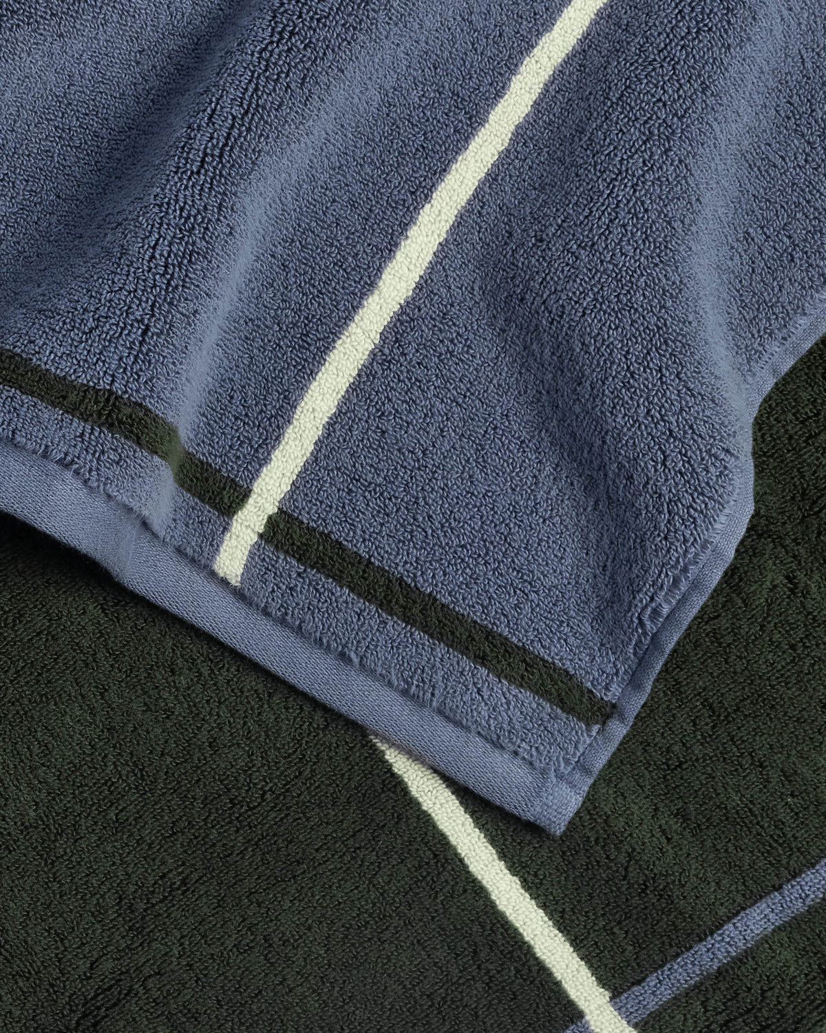 2+2 Organic Plush Bath Bundle - Dusk Windowpane - Image 3