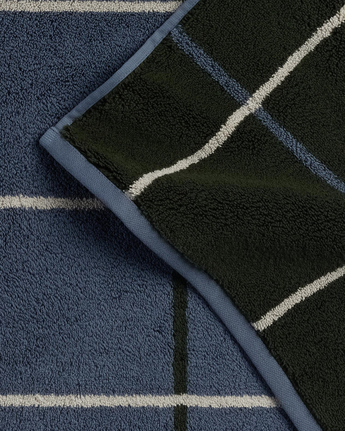 Organic Plush Tub Mat (Dusk Windowpane) - Image 3