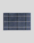 Organic Plush Tub Mat (Dusk Windowpane)