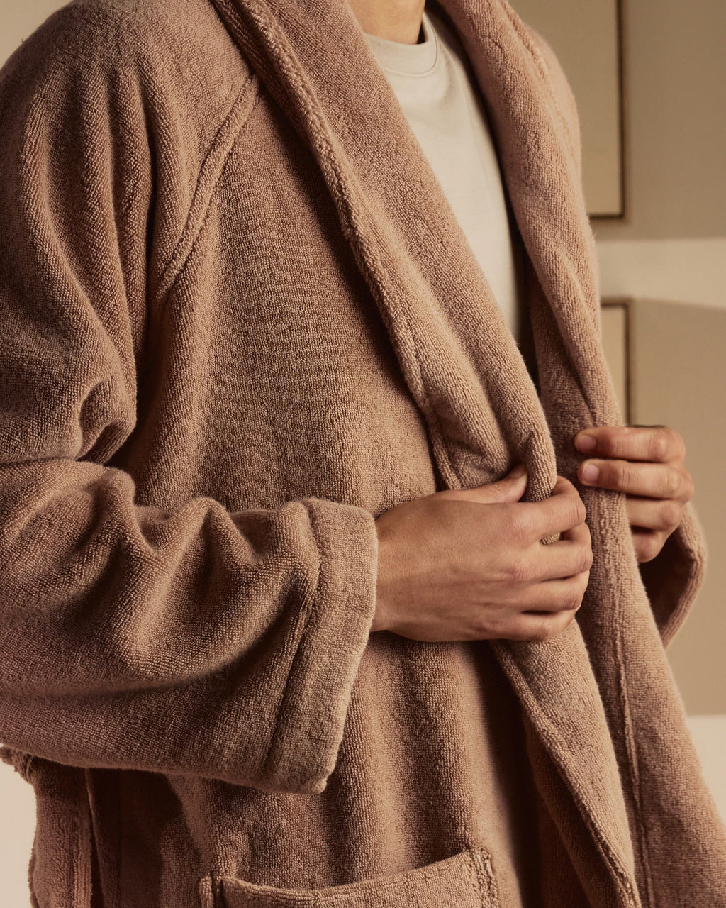 Classic Plush Robe (Adobe) - Image 2