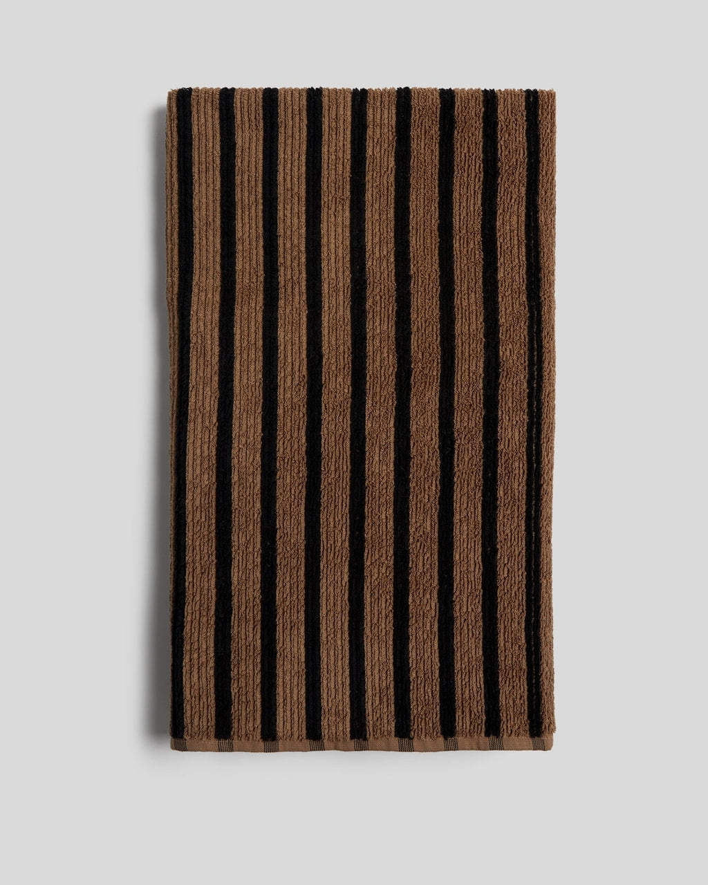 4+4 Organic Resort Stripe Bath Bundle - Camel with Soft Black - Image 5