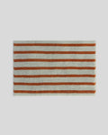 Organic Resort Stripe Tub Mat (Sage with Russet)