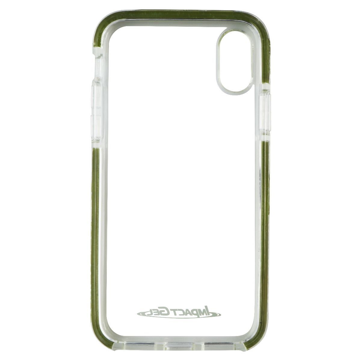 Impact Gel Crusader Lite Series Case for Apple iPhone Xs/X - Green / Clear - New - Image 3