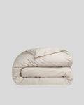Percale Duvet Cover (Bone)