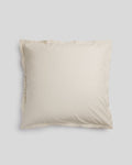 Percale Euro Sham (Bone)