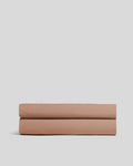 Percale Fitted Sheet (Adobe)