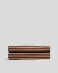 Percale Fitted Sheet (Adobe Stripe)