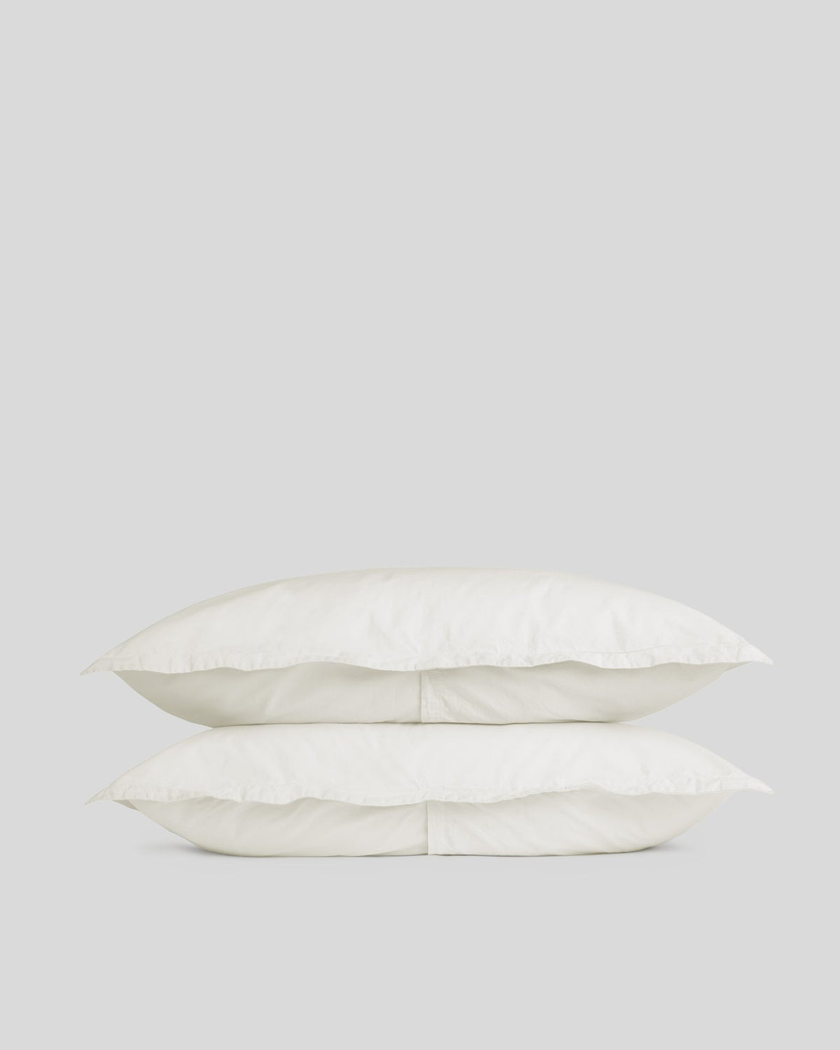 Percale Sham Set (Cream)