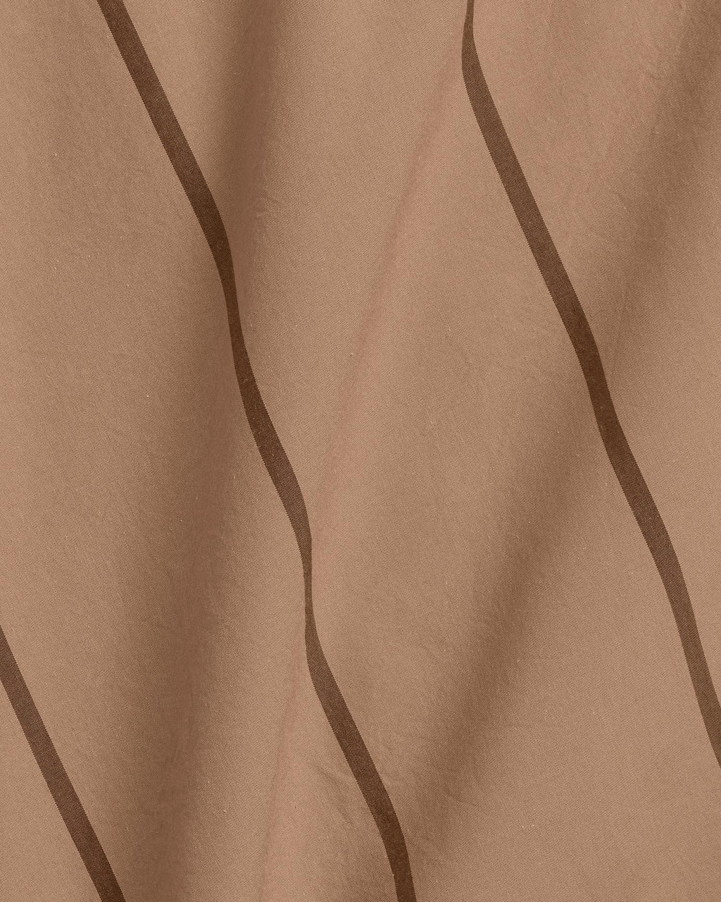 Percale Duvet Cover Set - Adobe Stripe F/Q - Image 3
