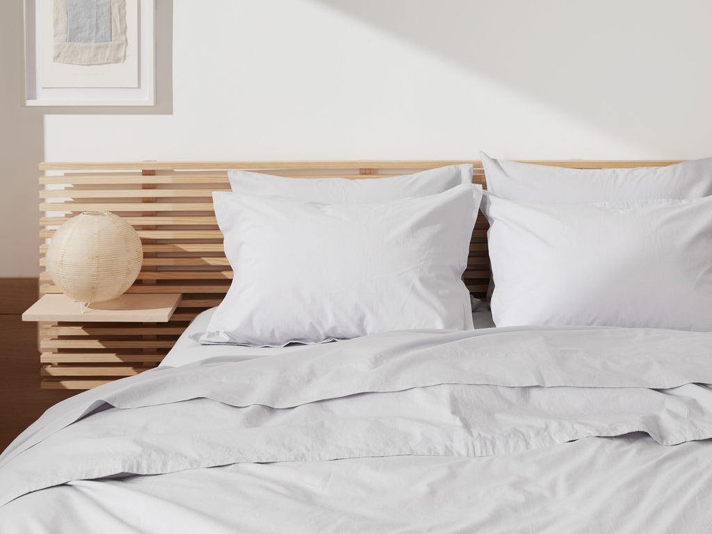 Percale Fabric Swatch (Light Grey) - Image 2