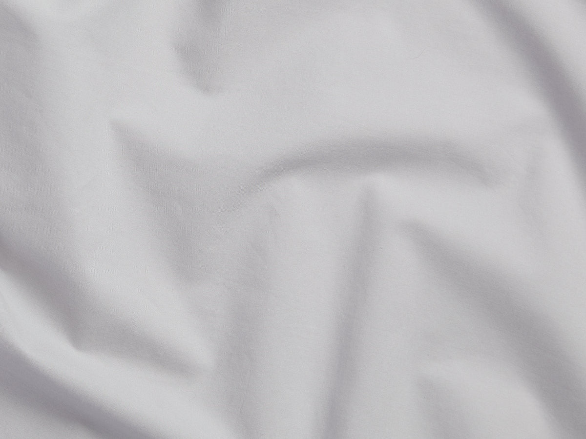 Percale Fabric Swatch (Light Grey)