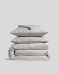 Percale Venice Set - Pebble Stripe K/CK