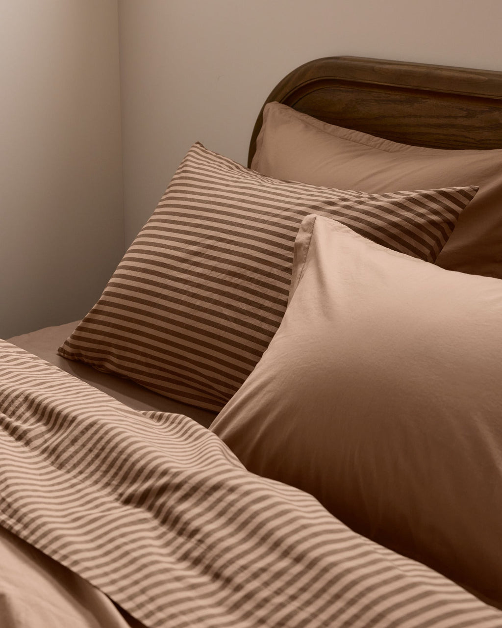 Percale Sheet Set - Adobe Stripe TW/XL - Image 5