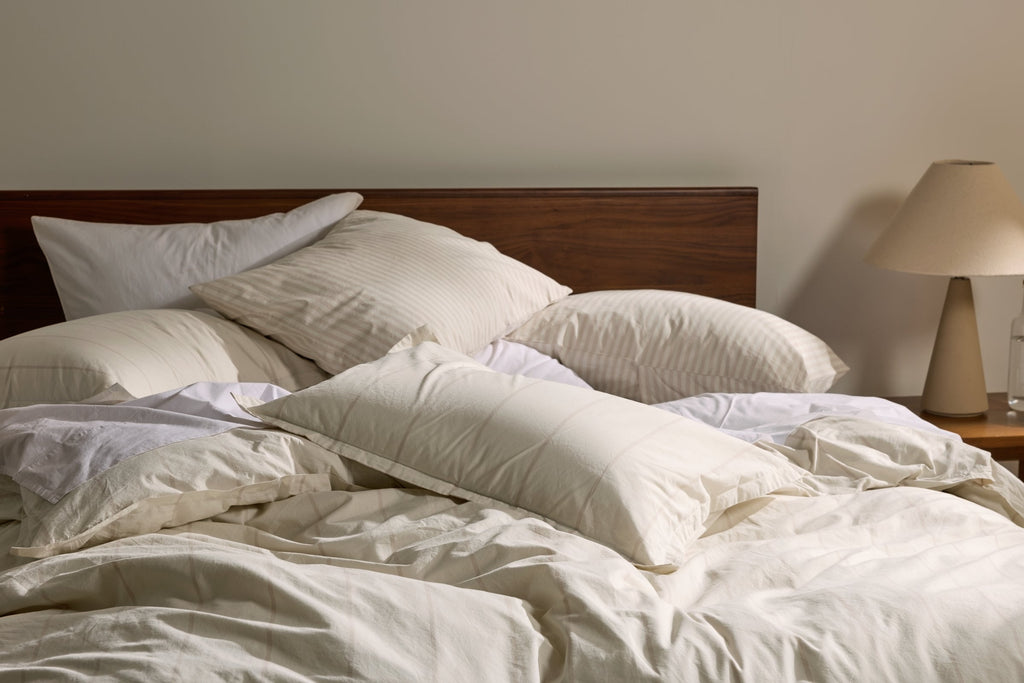 Percale Venice Set - Bone Stripe K/CK - Image 4