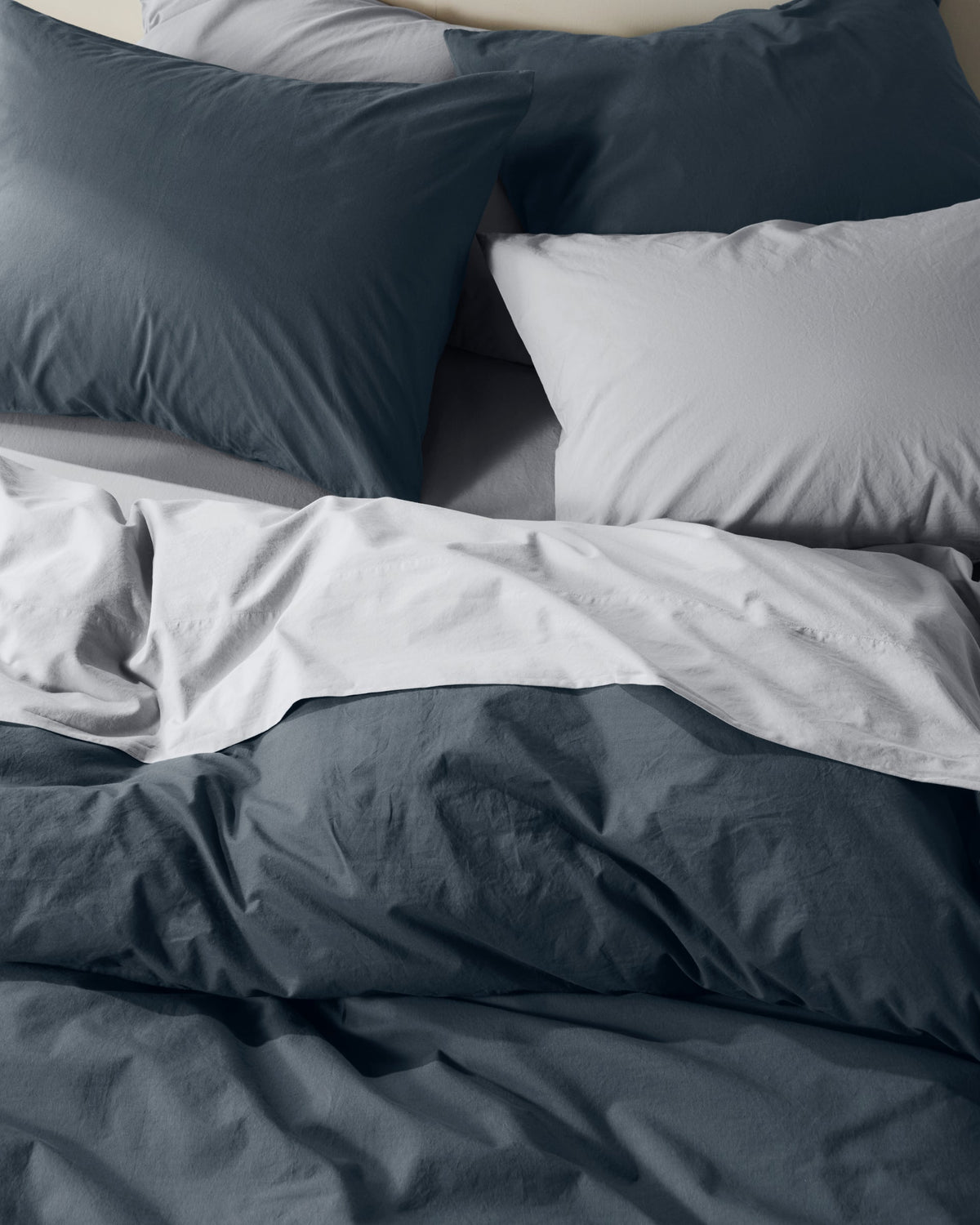 Percale Sheet Set - Sky F/Q - Image 5