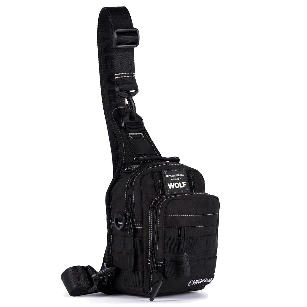 4L Mini Tactical Sling Bag Black Phantom - Image 2